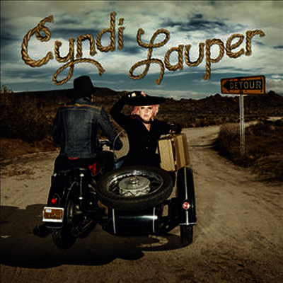 Cyndi Lauper — Detour 앨범 커버