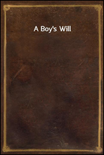 A Boy`s Will