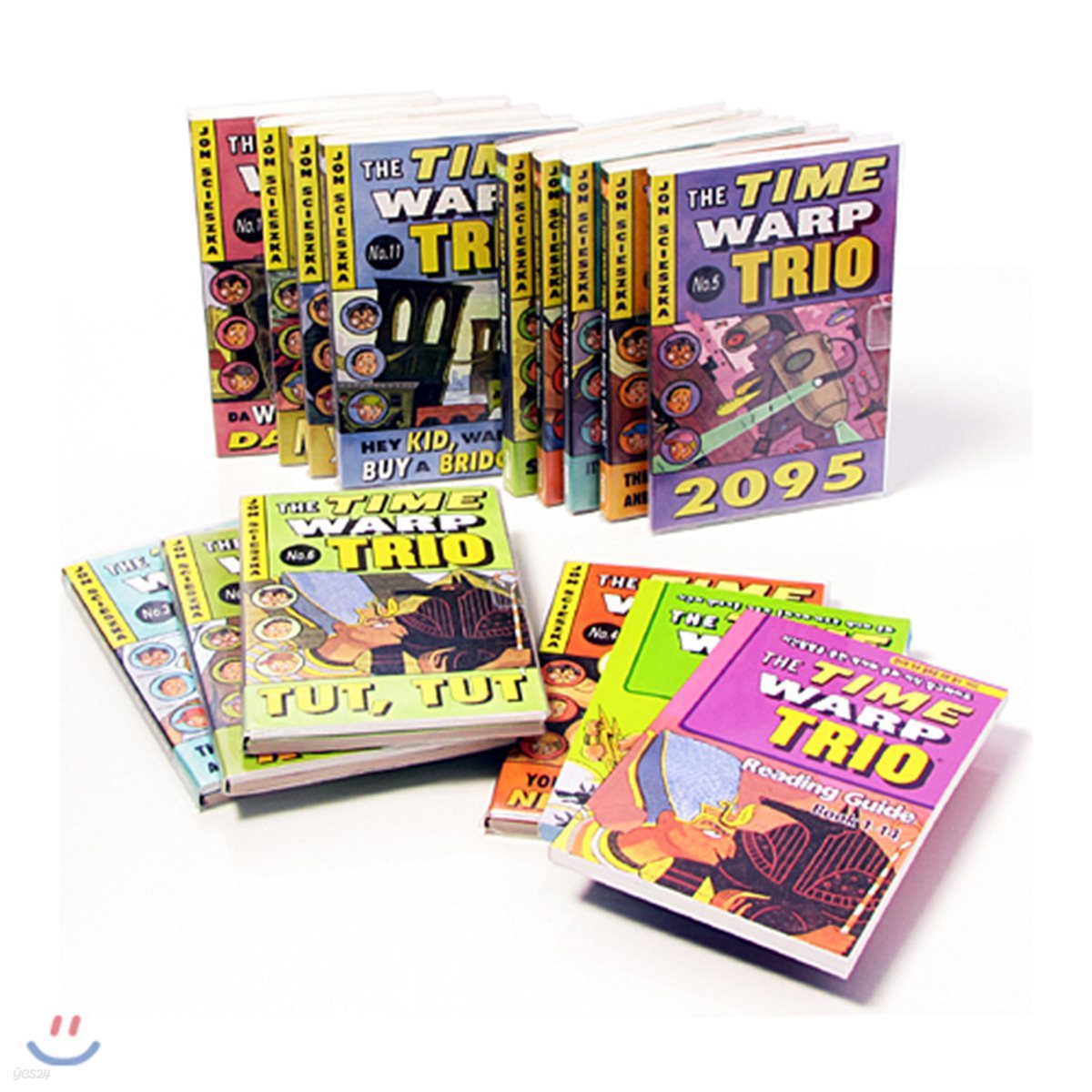 The Time Warp Trio #1－14 Full Set (Book &amp; CD) (리딩가이드 미포함)