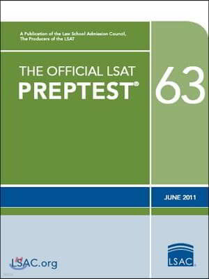 The Official LSAT Preptest 63: June 2011 LSAT