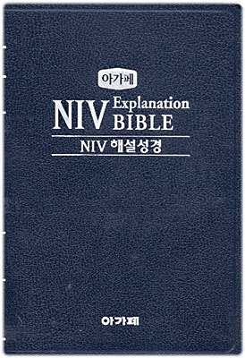 NIV Explanation BIBLE : NIV ؼ (ܺ,,Ư,)(14*20)(û)
