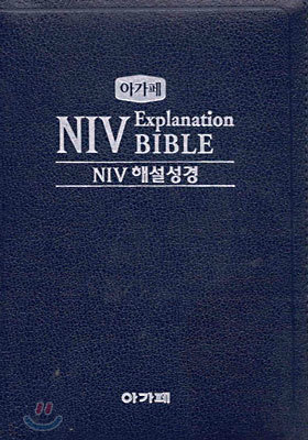 ư NIV Explanation BIBLE : NIV ؼ (ܺ,,Ư,)(14*20)(û)