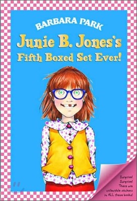 Junie B. Jones Fifth Boxed Set Ever!: Books 17-20 [With Collectible Stickers]