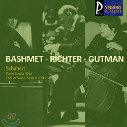 Schubert : Violin Sonata 'Duo'Trio For Violin, Viola & Cello : BashmetRichterGutman