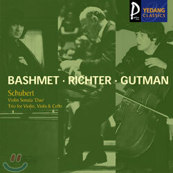 Schubert : Violin Sonata 'Duo'ㆍTrio For Violin, Viola & Cello : BashmetㆍRichterㆍGutman