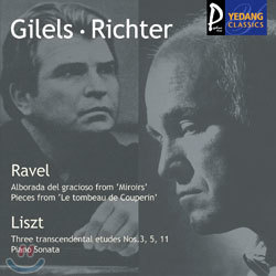 RavelLiszt : GilelsRichterPostnikova