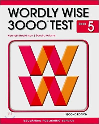 Wordly Wise 3000 : Book 5 Test Booklet (2nd Edition)