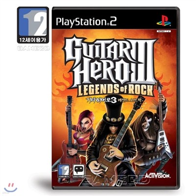 기타 히어로3 레전드 오브 락 (PS2)