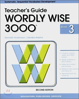 Wordly Wise 3000 : Book 3 Teacher's Guide (2nd Edition)