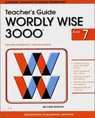 Wordly Wise 3000 : Book 7 Teacher's Guide (2nd Edition)