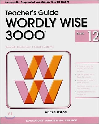 Wordly Wise 3000 : Book 12 Teacher's Guide (2nd Edition)