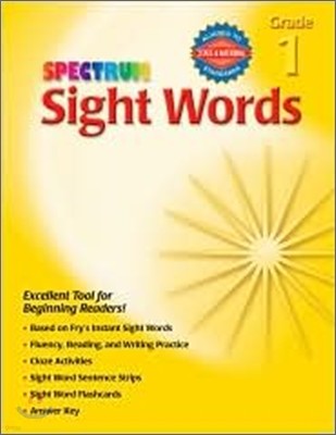 [Spectrum] Sight Words Grade 1