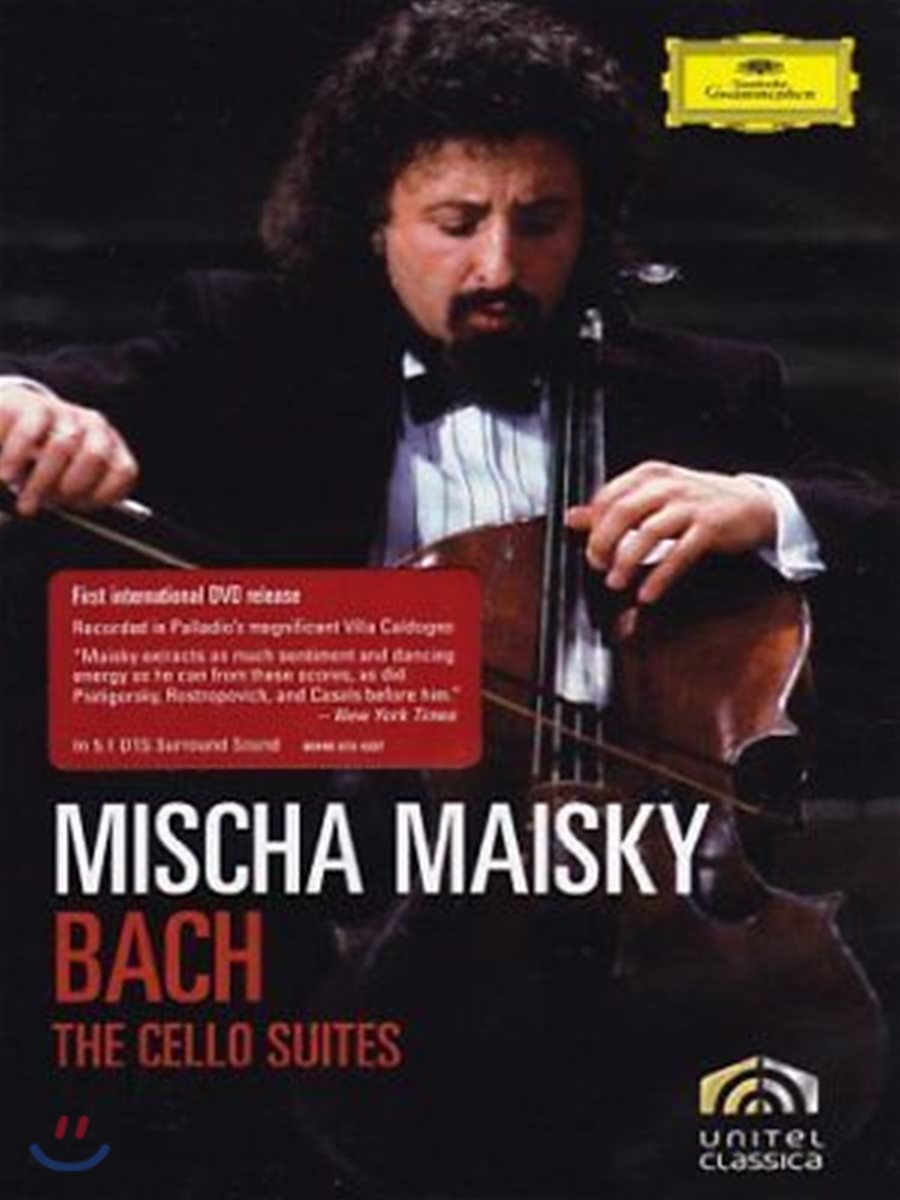 Mischa Maisky 바흐 : 무반주 첼로 모음곡 (1986년 녹화) (Bach: The Cello Suites) - 미샤 마이스키 