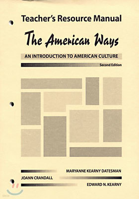 The American Ways: Teahcer's Resource Manual