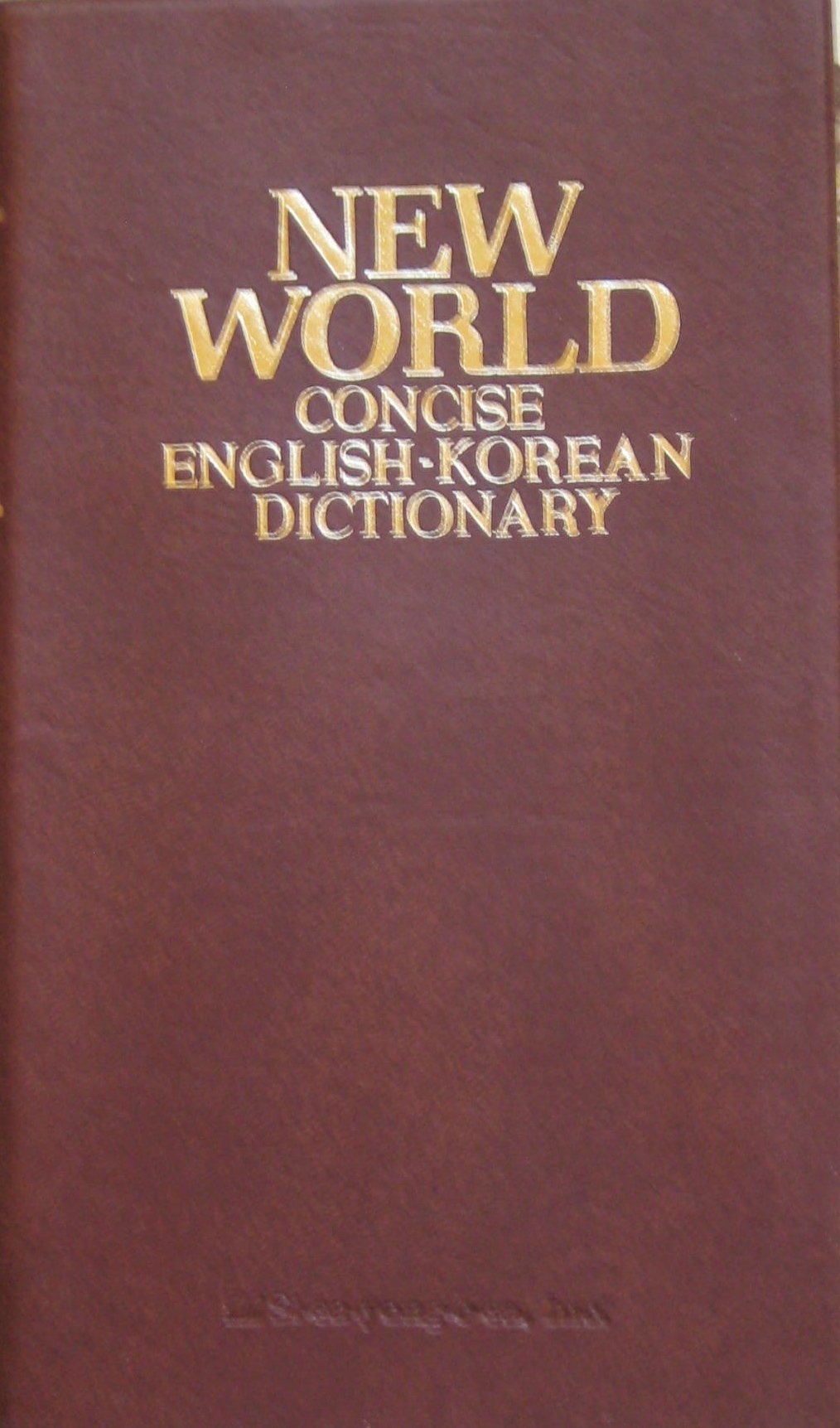 New World Concise English-Korean Dictionary