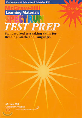 McGraw-Hill Spectrum Test Prep : Grade 6