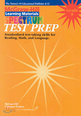 McGraw-Hill Spectrum Test Prep : Grade 8