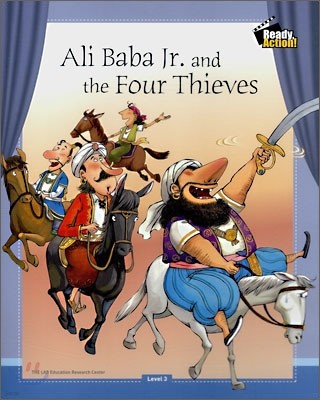 Ready Action Level 3 : Ali Baba Jr. and the Four Thieves (Drama Book)