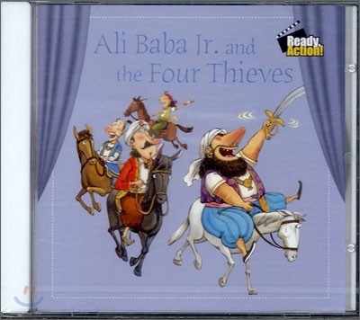 Ready Action Level 3 : Ali Baba Jr. and the Four Thieves (Audio CD)