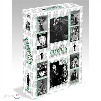 찰리채플린 베스트 컬렉션 (10Disc:슬림케이스)