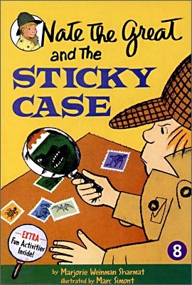 [Nate the Great] #8 Nate the Great and the Sticky Case (Book & Audio CD)
