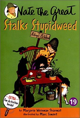 [Nate the Great] #19 Nate the Great Stalks Stupidweed (Book & Audio CD)