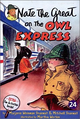[Nate the Great] #24 Nate the Great on the Owl Express (Book & Audio CD)