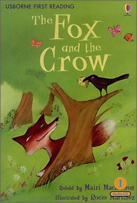 Usborne First Reading Level 1-1 : The Fox and the Crow (Book & CD)
