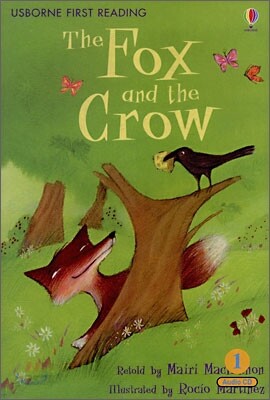 Usborne First Reading Level 1-1 : The Fox and the Crow (Book & CD)