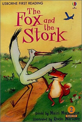 Usborne First Reading Level 1-2 : The Fox and the Stork (Book & CD)