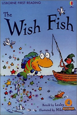 Usborne First Reading Level 1-4 : The Wish Fish (Book & CD)