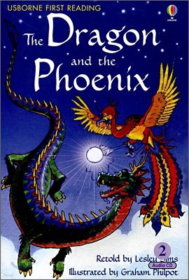 Usborne First Reading Level 2-2 : The Dragon and the Pheonix (Book & CD)