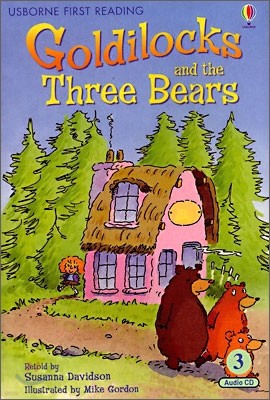 Usborne First Reading Level 4-3 : Godilocks and the Three Bears (Book & CD)