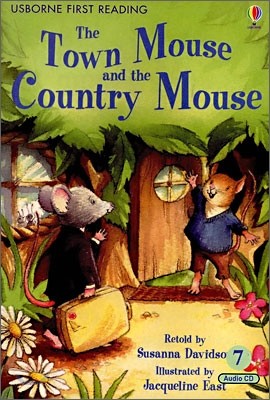 Usborne First Reading Level 4-7 : The Town Mouse and the Country Mouse (Book & CD)