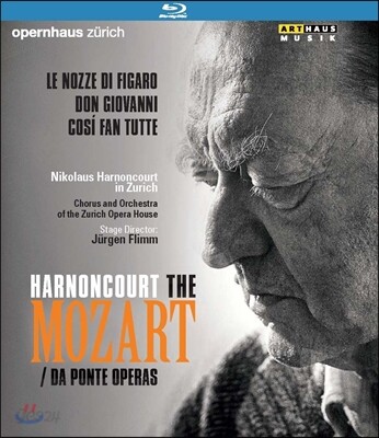 Nikolaus Harnoncourt 모차르트: 오페라 다 폰테 3부작 - 피가로의 결혼, 돈 조반니, 코지 판 투테 (Mozart: Da Ponte Operas - Le Nozze di Figaro, Don Giovanni, Cosi Fan Tutte)