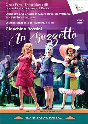 Jan Schultsz / Cinzia Forte 로시니: 오페라 부파 '신문' (Rossini: La Gazzetta)