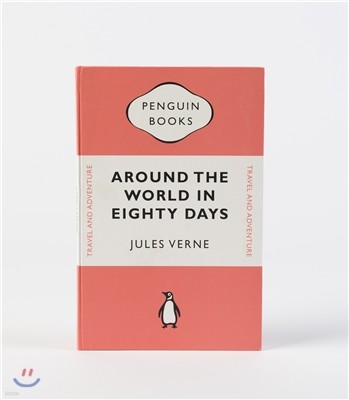 Penguin Notebook : Around the World in 80 Days (Pink)