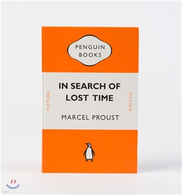 Penguin Notebook : In Search of Lost Time (Orange)