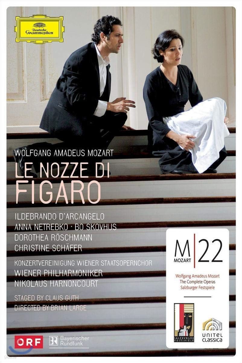 Nikolaus Harnoncourt 모차르트 : 피가로의 결혼 (Mozart: Le Nozze di Figaro) - 안나 네트렙코, 아르농쿠르