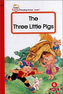 Reading House Level 1-6 : The Three Little Pigs (Book & CD)