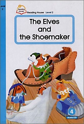 Reading House Level 2-4 : The Elves and the Shoemaker (Book & CD)