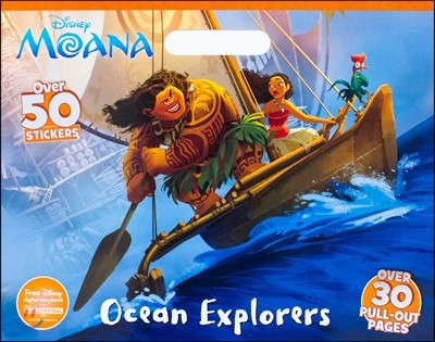 Disney Moana Ocean Explorers Coloring Floor Pad