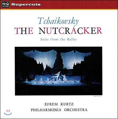 Philharmonia Orchestra,Piotr I. Tchaikovsky,Efrem Kurtz — Efrem Kurtz 차이코프스키: 발레 모음곡 '호두까기 인형' (Tchaikovsky: Suite from the Ballet 'Nutcracker') 에프렘 쿠르츠 앨범 커버
