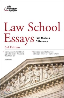 Law School Essays that Made a Difference, 3/E