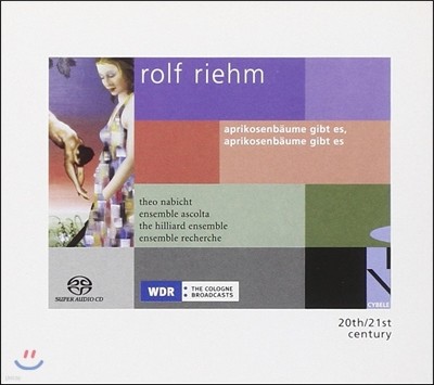 Theo Nabicht / Hilliard Ensemble  : ĺ,    (Rolf Riehm: Aprikosebaume Gibt Es, Aprikosenbaume Gibt Es)