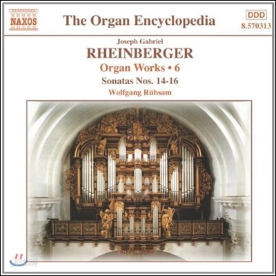 Wolfgang Rubsam 라인베르거: 오르간 작품 6집 - 소나타 14-16번 (Joseph Gabriel Rheinberger: Organ Works 6 - Sonatas) 볼프강 뤼브잠