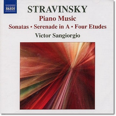 Victor Sangiorgio ƮŰ: ǾƳ ǰ - ҳŸ, , 4   (Stravinsky: Piano Music - Sonatas, Serenade, Four Etudes)