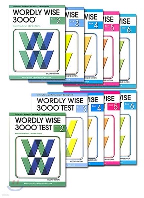 Wordly Wise 3000 Book 2 - 6 : 10 Full Set (Book+CD+Test Booklet/ 2nd Edition)