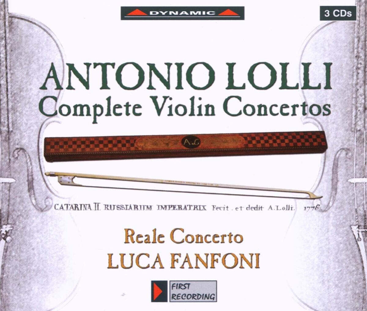 Luca Fanfoni 안토니오 롤리: 바이올린 협주곡 전집 (Antonio Lolli: Complete Violin Concertos)
