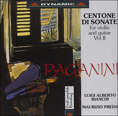 Luigi Alberto Bianchi 파가니니: 바이올린과 기타를 위한 소나타 2집 (Paganini: Centone di Sonate for violin and guitar)